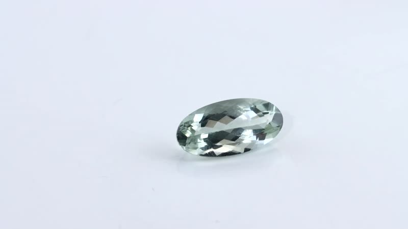 Montezuma Prasiolite (Oval 16x8 mm) 4.33 ctw