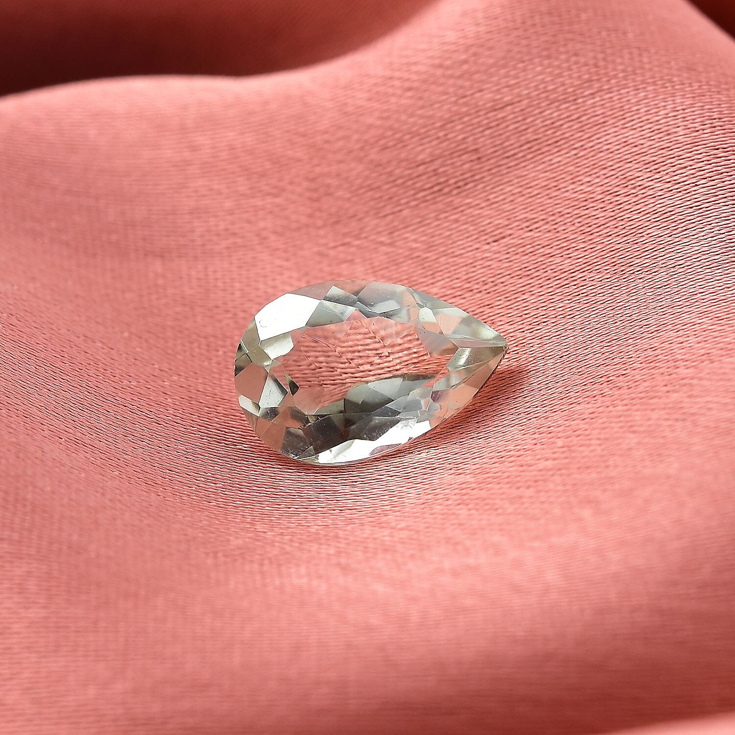 Montezuma Prasiolite (Pear 12x8 mm) 2.32 ctw
