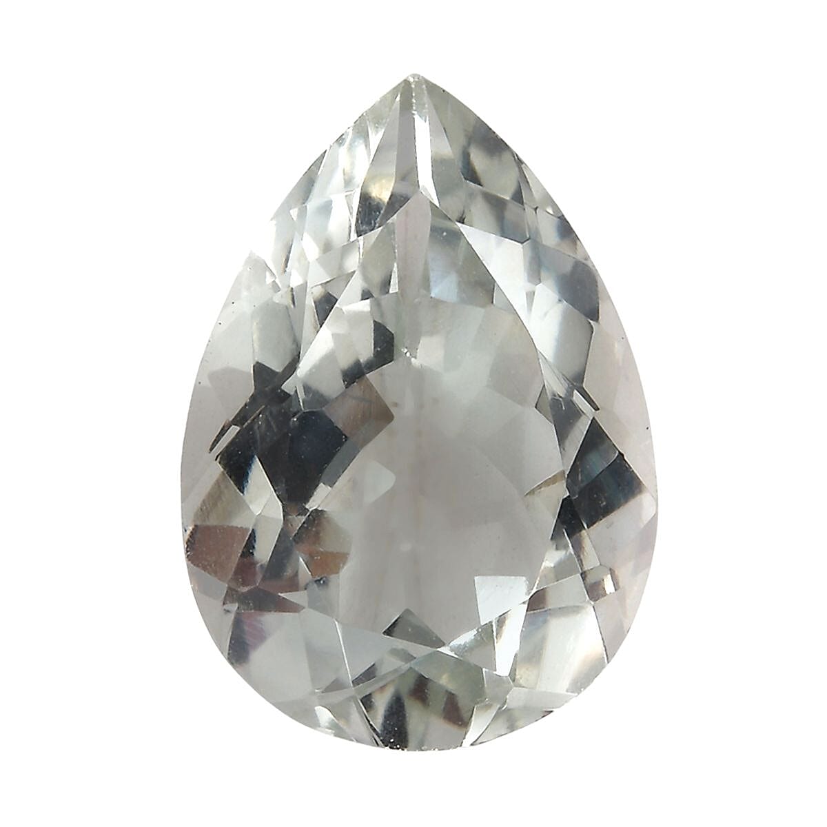 Montezuma Prasiolite (Pear 14x10 mm) 4.14 ctw image number 0