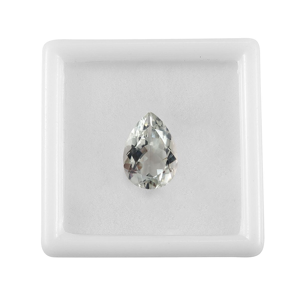 Montezuma Prasiolite (Pear 14x10 mm) 4.14 ctw image number 3