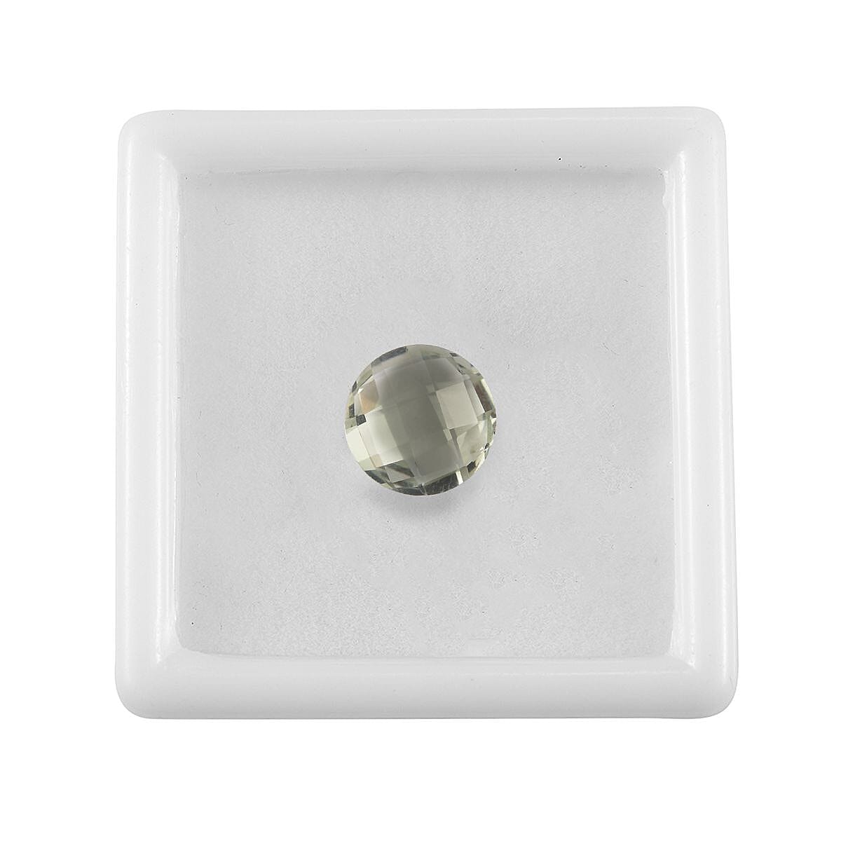 Montezuma Prasiolite (Rund 10 mm) 2.77 ctw image number 3