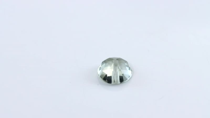 AA Montezuma Prasiolite (Rnd 10 mm) 3.14 ctw