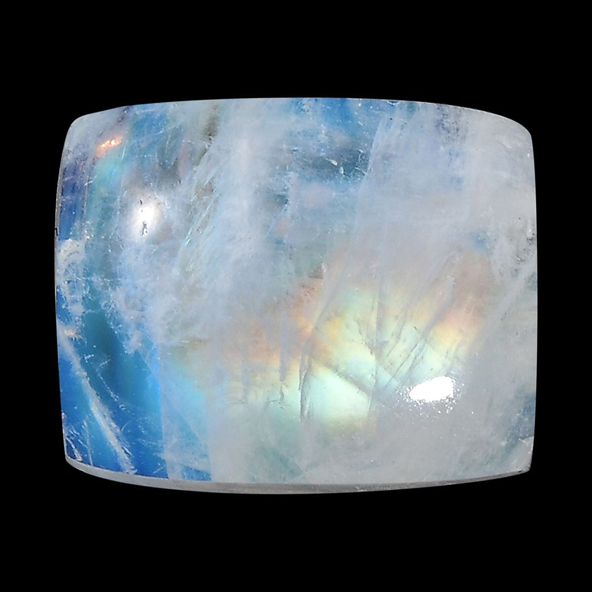 AA Rainbow Moonstone (Cush 10x8 mm) 3.30 ctw