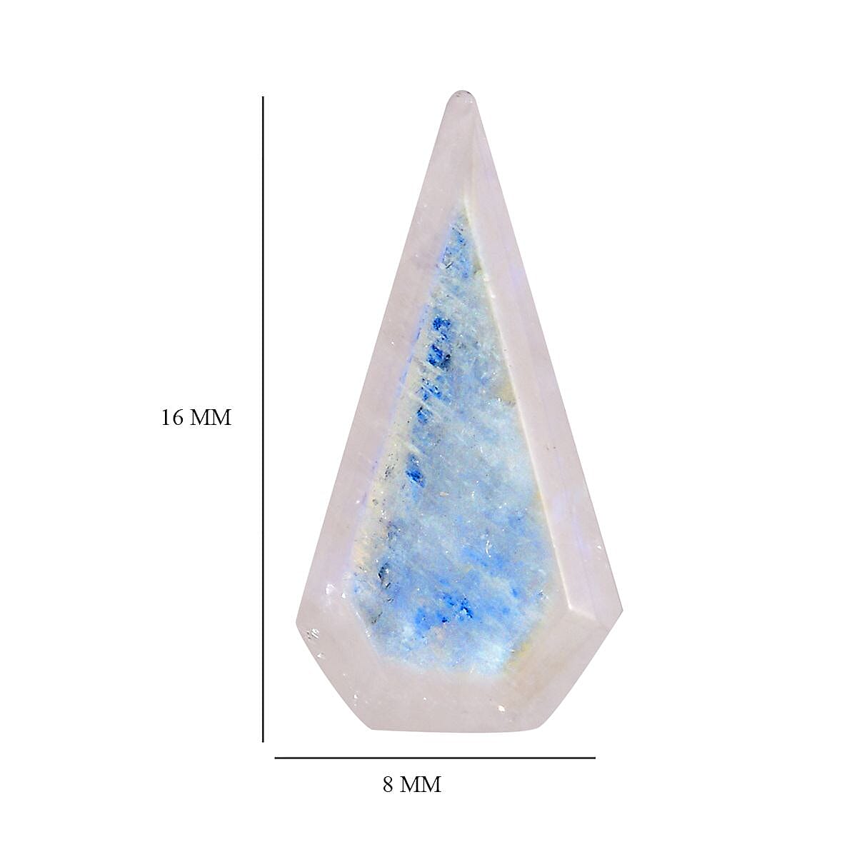 Rainbow Moonstone (Fancy 16x8 mm) 2.97 ctw image number 5