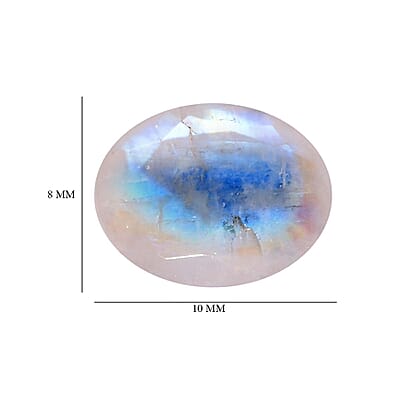 Rainbow Moonstone (Oval 10x8 mm) 2.26 ctw