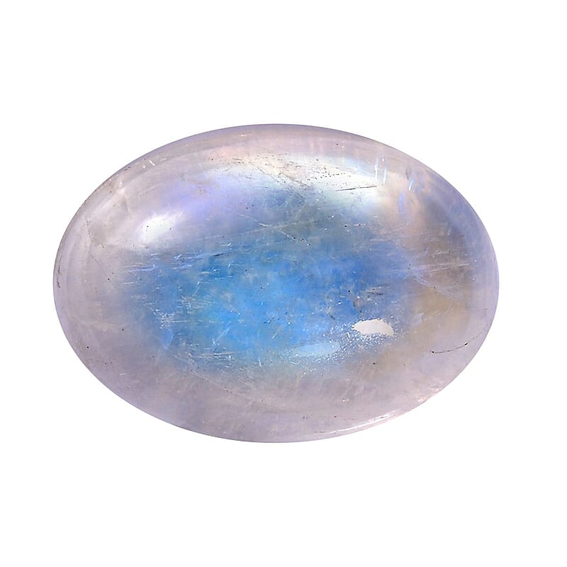 Rainbow Moonstone (Oval 14x10 mm) 6.13 ctw