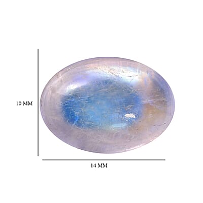 Rainbow Moonstone (Oval 14x10 mm) 6.13 ctw