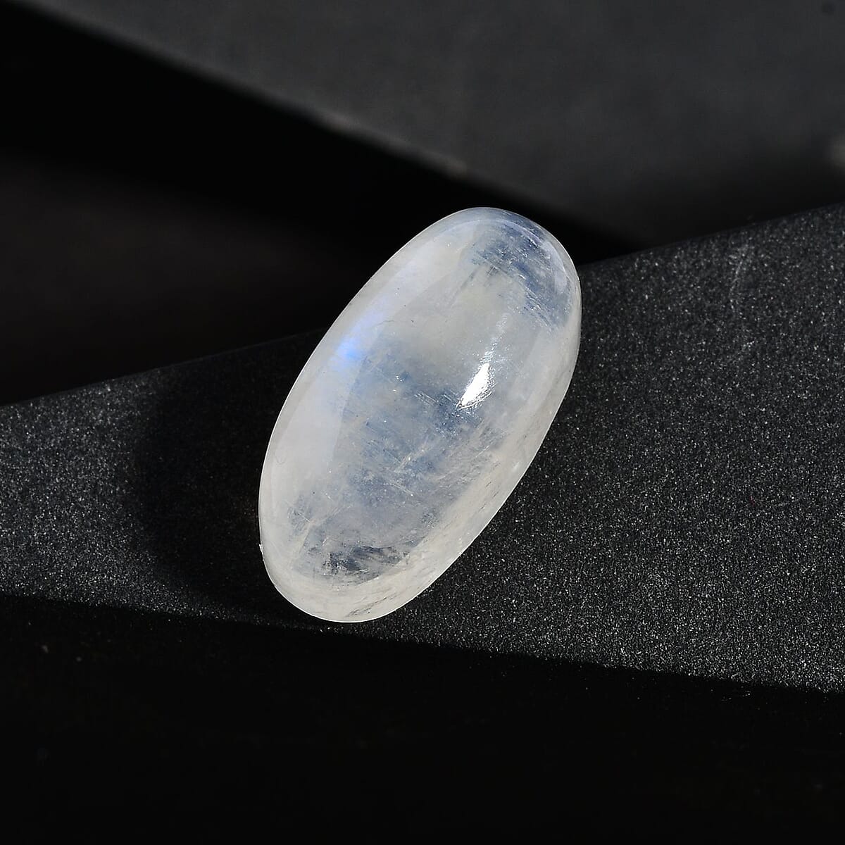Rainbow Moonstone (Oval 16x8 mm) 6.38 ctw image number 1