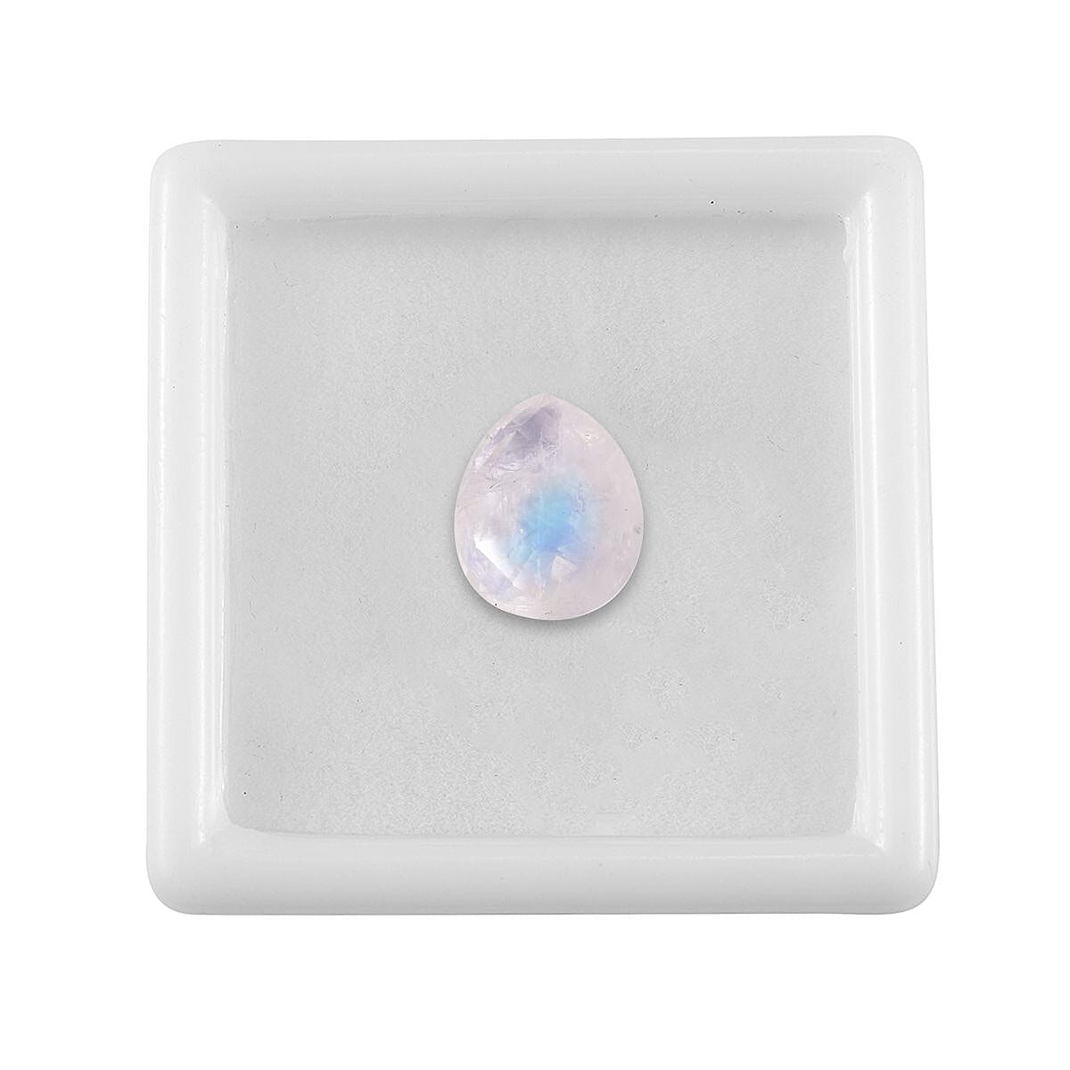 Rainbow Moonstone (Pear 12x10 mm) 4.13 ctw