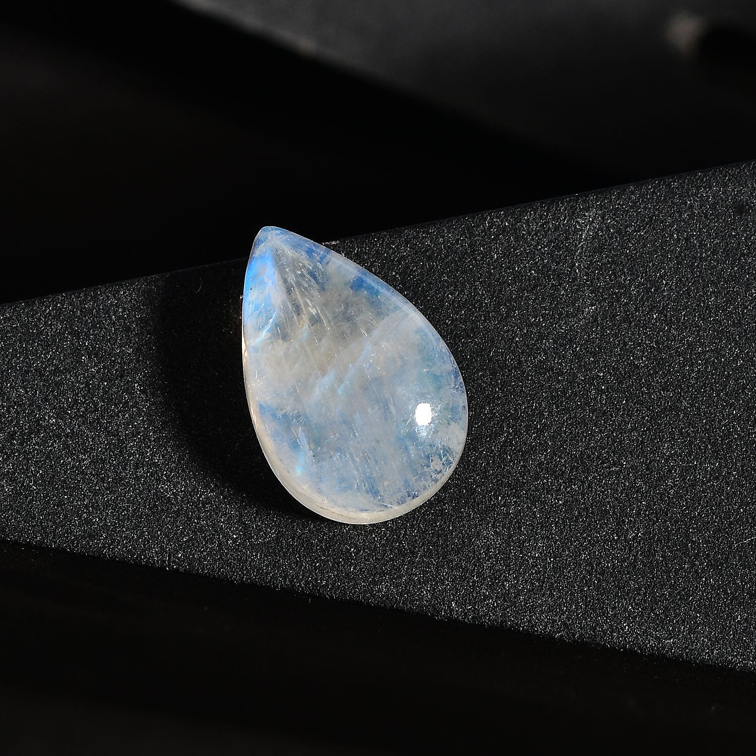 Rainbow Moonstone (Pear 12x8 mm) 3.06 ctw Loose Gemstone