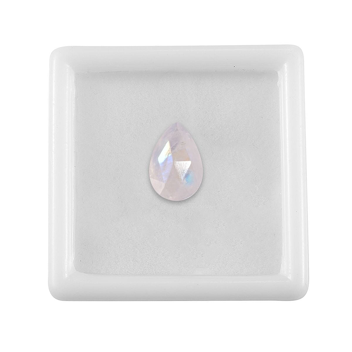 Rainbow Moonstone (Pear 12x8 mm) 2.70 ctw image number 4
