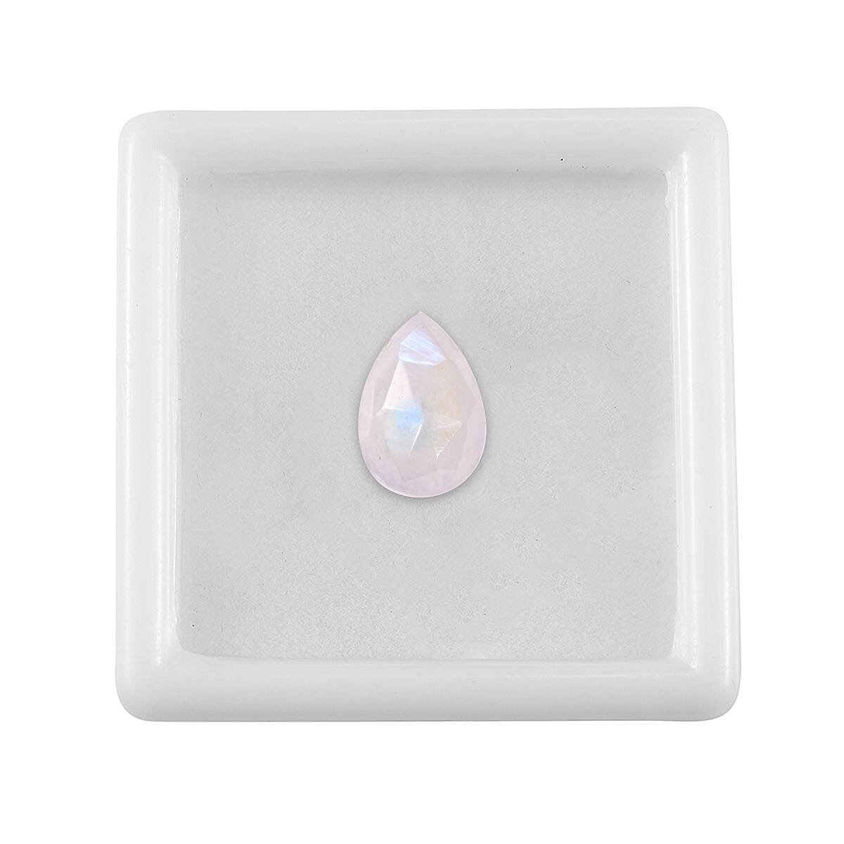 AA Rainbow Moonstone (Pear 12x8 mm) 3.19 ctw Loose Gemstone