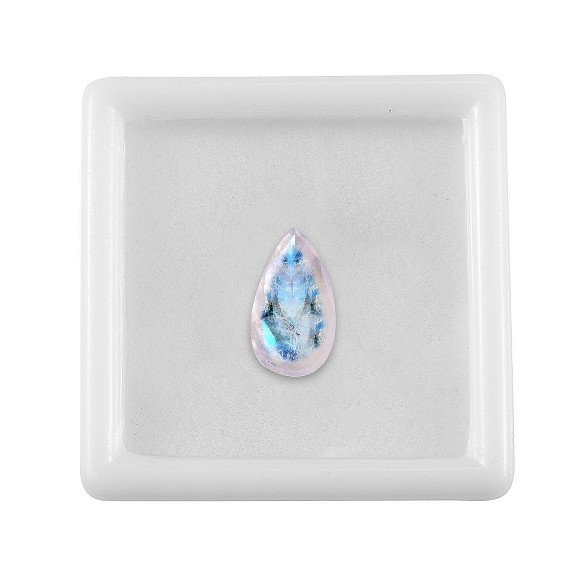 AA Rainbow Moonstone (Pear 14x8 mm) 3.07 ctw image number 4