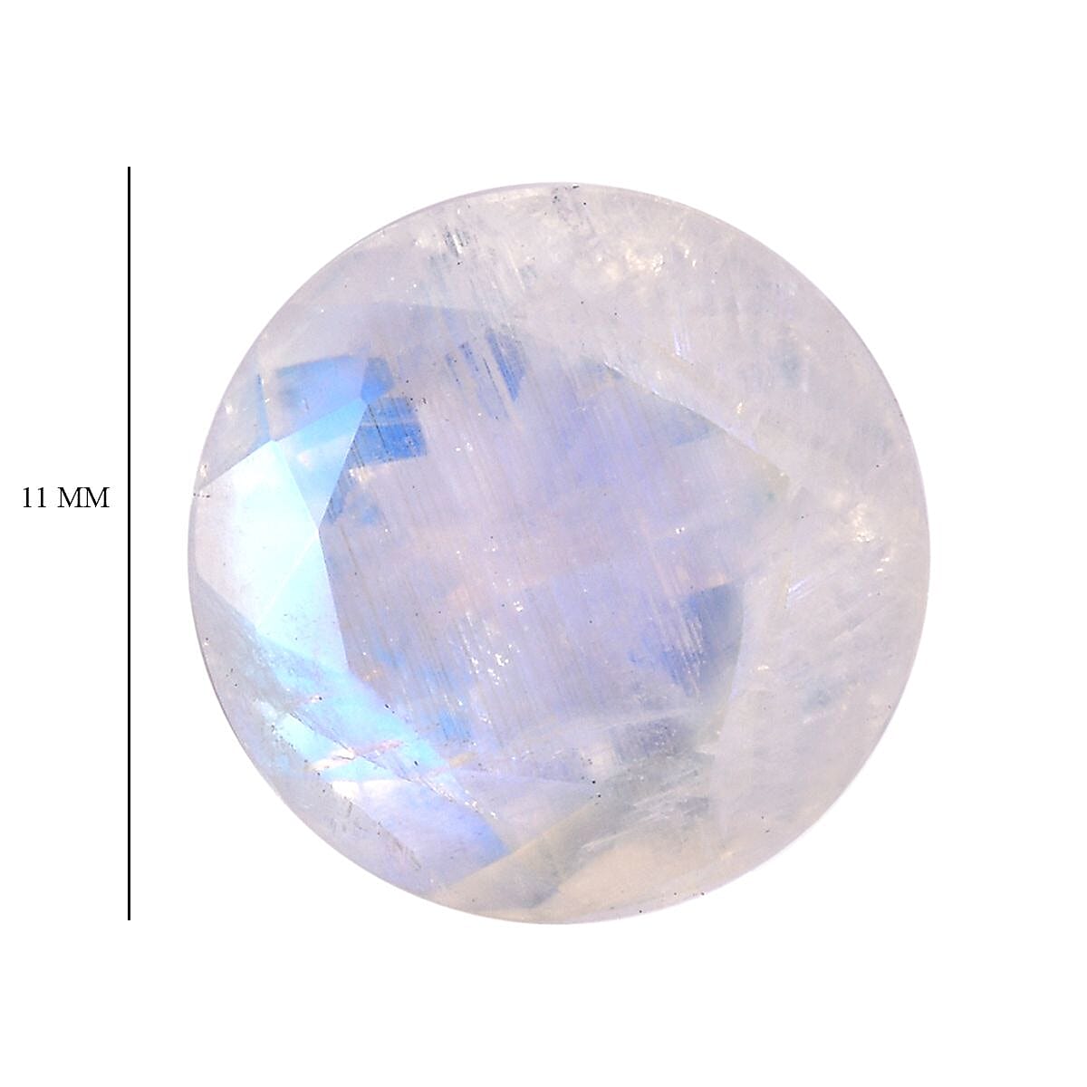 AA Rainbow Moonstone (Rnd 11 mm) 4.22 ctw