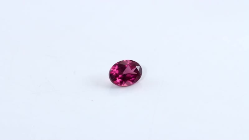 Orissa Rhodolite Garnet (Ovl 8x6 mm) 1.40 ctw