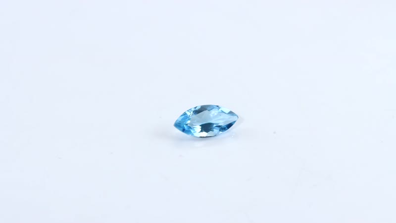 Swiss Blue Topaz (Mrq 10x5 mm) 0.94 ctw