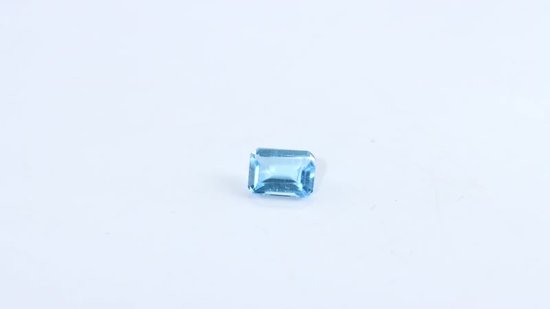 Swiss Blue Topaz (Oct 7x5 mm) 1.09 ctw
