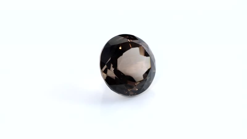 Brazilian Smoky Quartz (Rnd 15 mm) 10.76 ctw