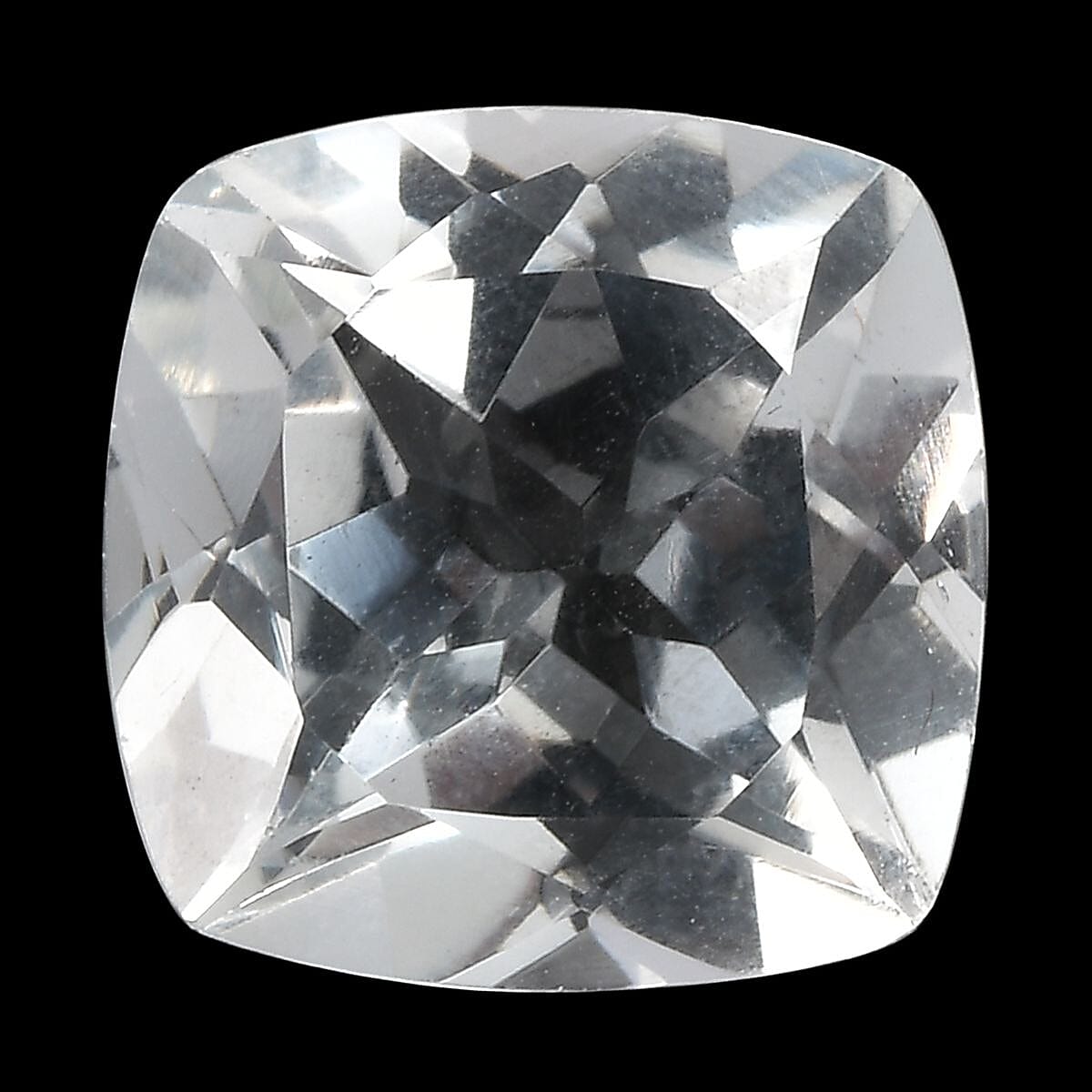White Topaz (Cush 11x11 mm) 6.17 ctw