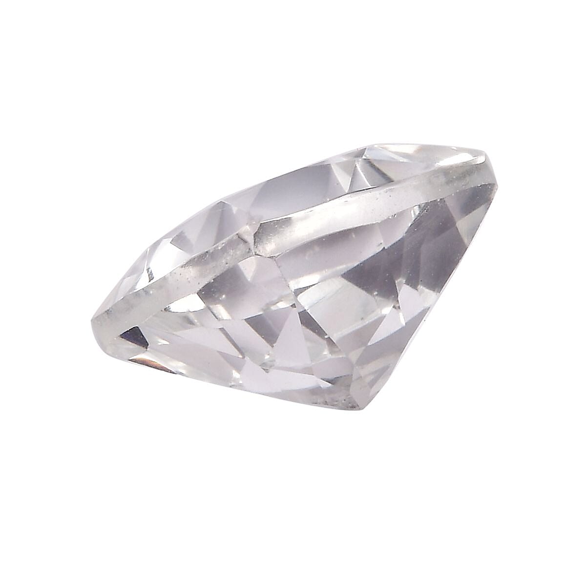 White Topaz (Cush 11x11 mm) 6.17 ctw