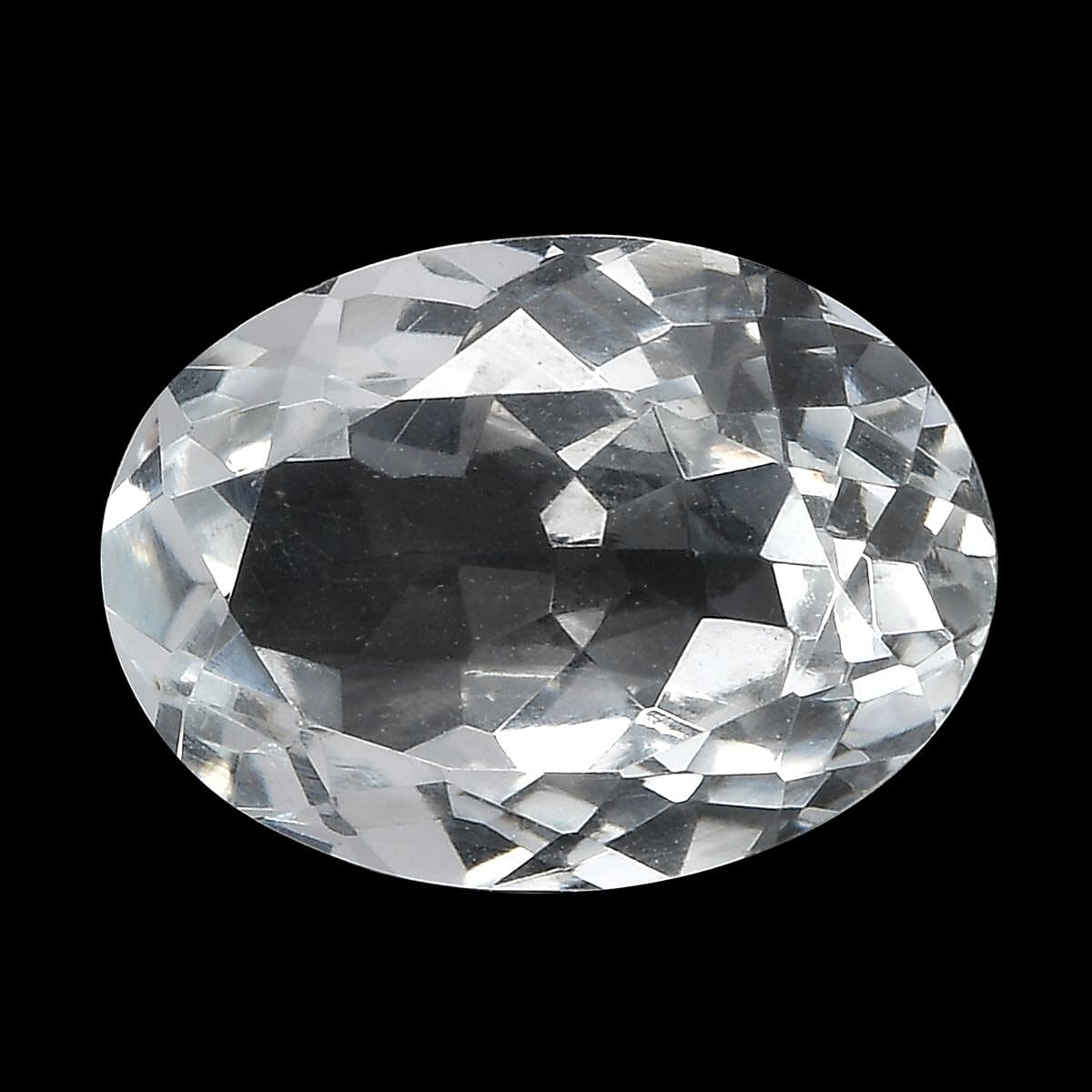 White Topaz (Ovl 14x10 mm) 6.71 ctw