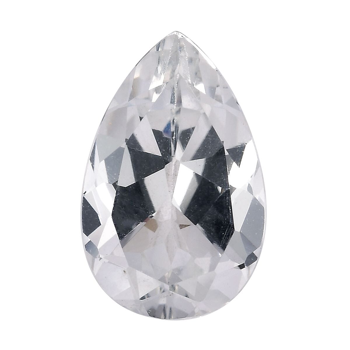 White Topaz (Pear 14x9 mm) 4.75 ctw