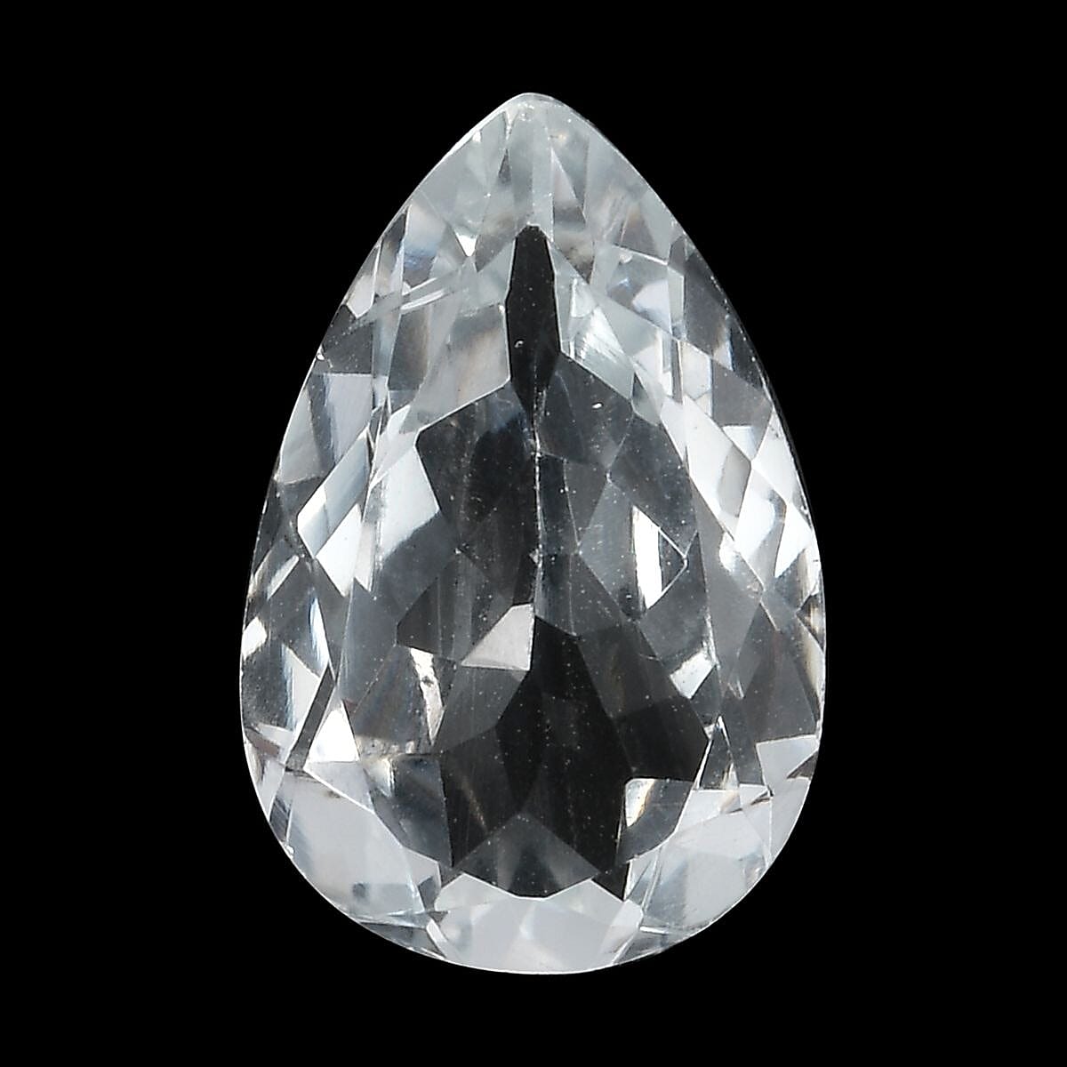 White Topaz (Pear 15x10 mm) 4.90 ctw