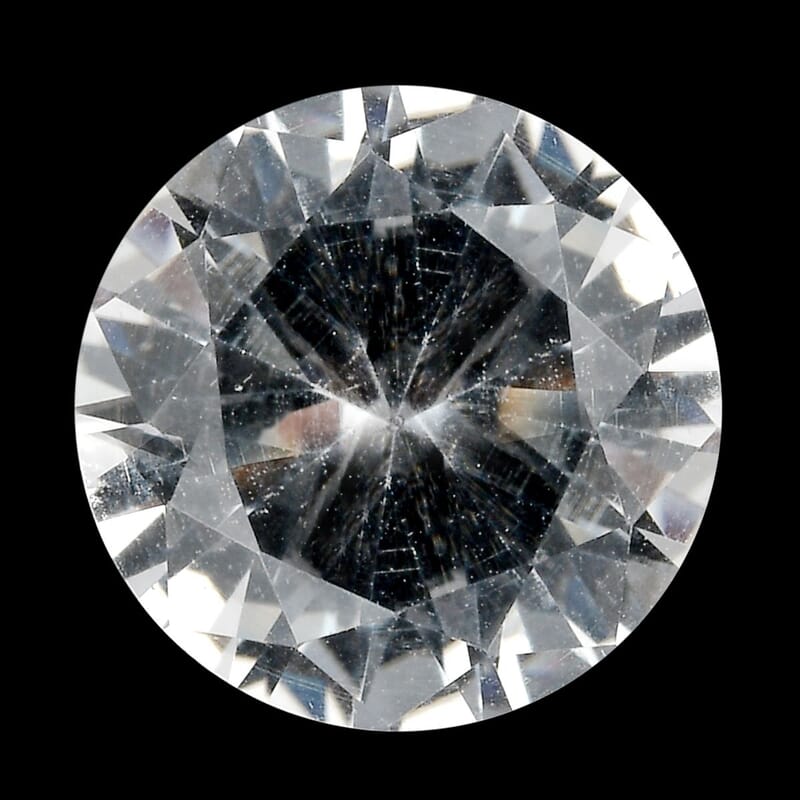 White Topaz (Rnd 12 mm) 5.21 ctw