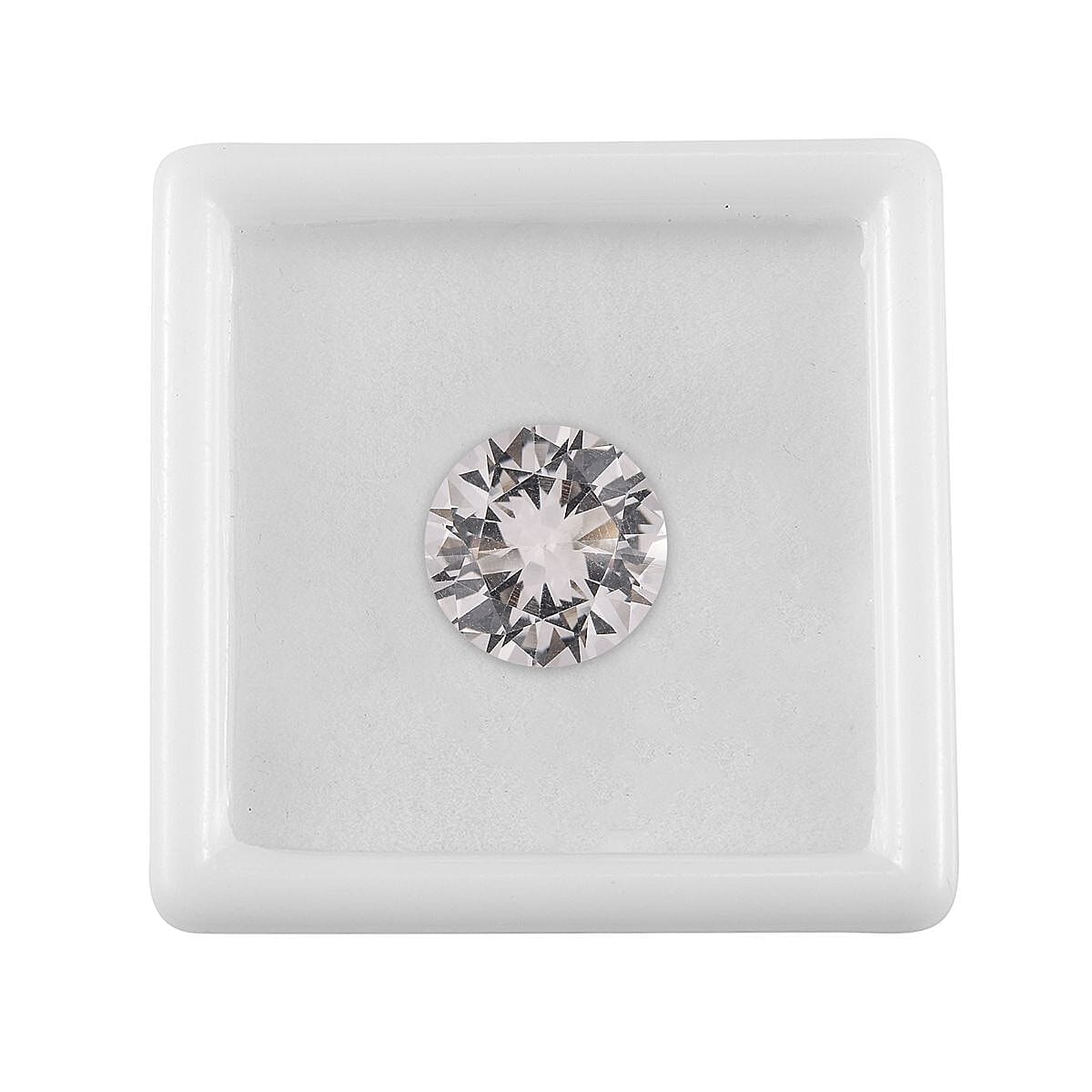 White Topaz (Rnd 12 mm) 5.21 ctw