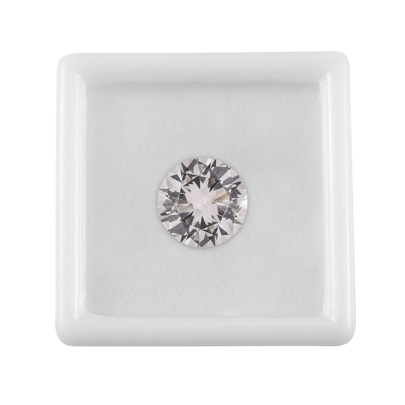 White Topaz (Rnd 12 mm) 5.21 ctw