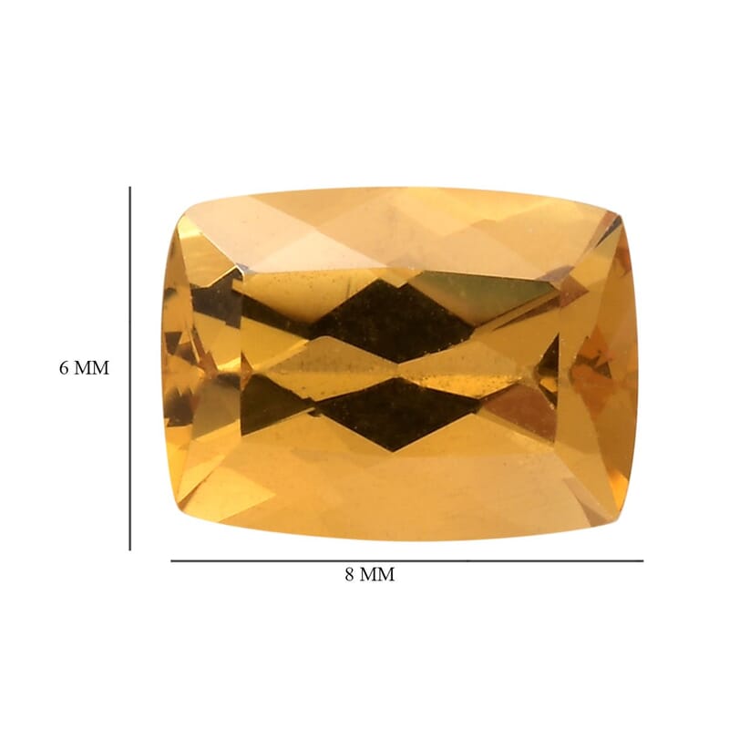 AA Yellow Beryl (Cush 8x6 mm) 1.30 ctw