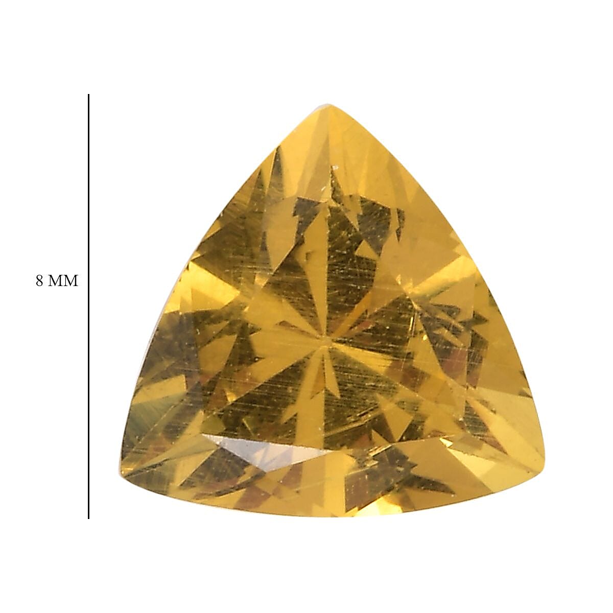 AA Yellow Beryl (Trl 8 mm) 1.45 ctw image number 4