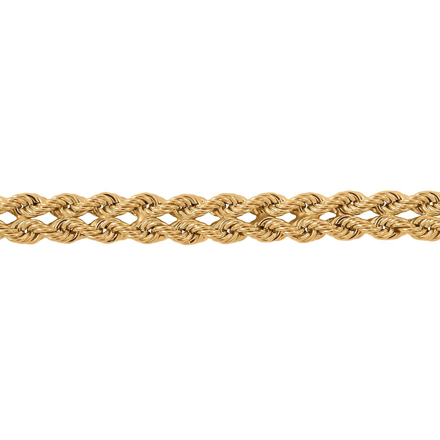 Italian 10K Yellow Gold Bracelet (7.50 In) 2.18 Grams