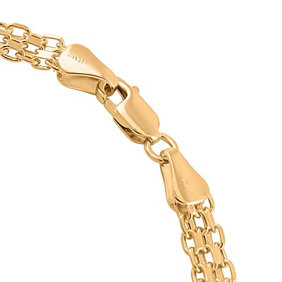Italian Venetian Chain Bracelet in 10K Yellow Gold (7.50 In) 2.5 Grams