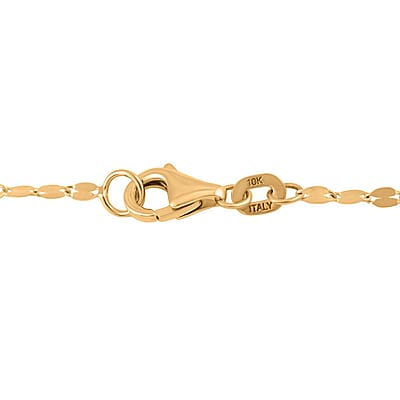 Italian Tree of Life Necklace in 10K Yellow Gold 1.91 Grams 18-20 Inches