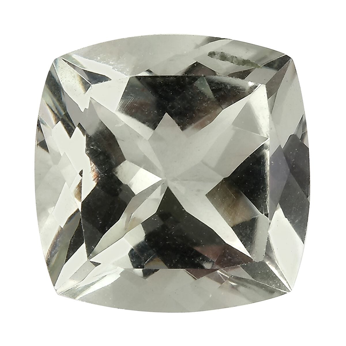 Montezuma Prasiolite (Cush 11x11 mm) 5.00 ctw