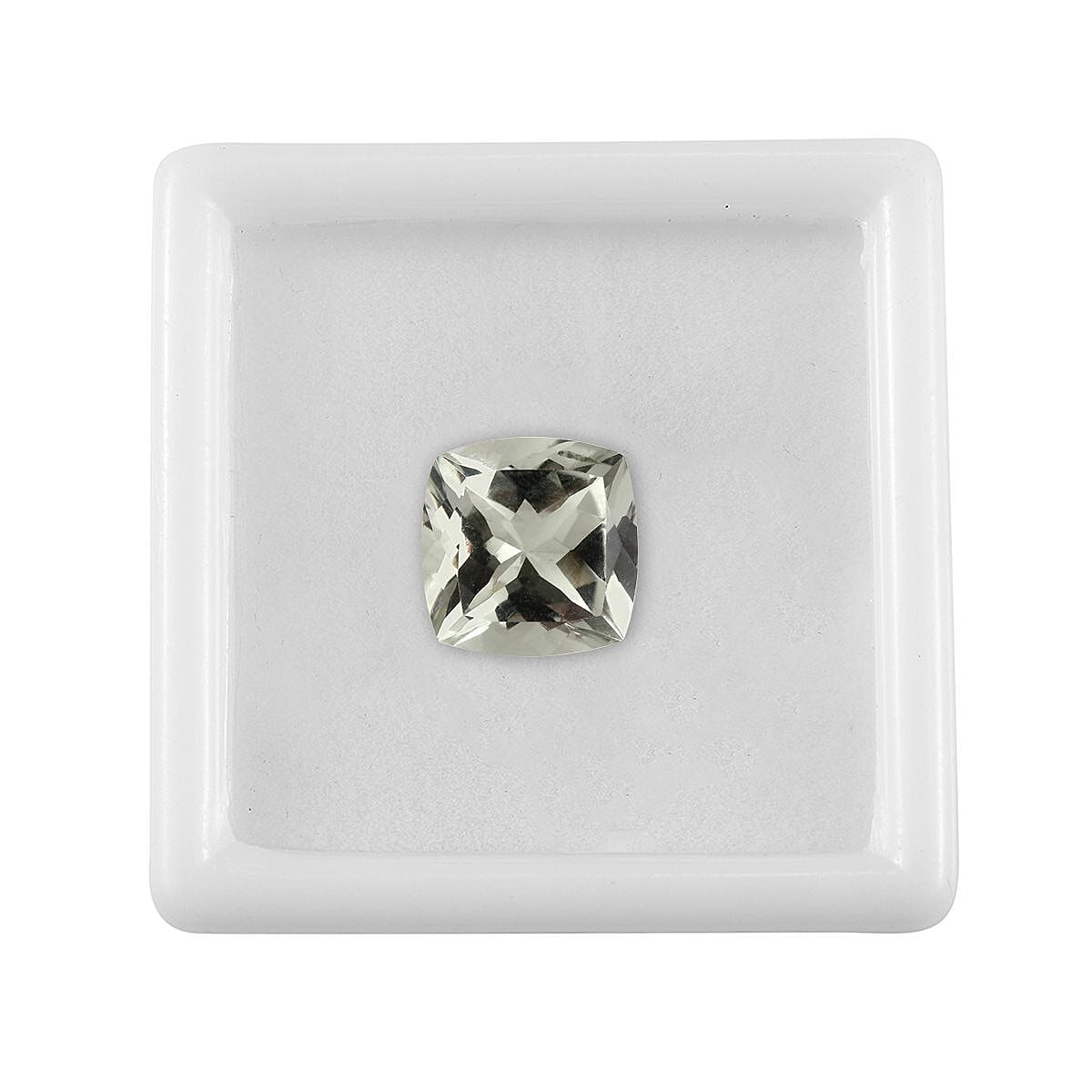 Montezuma Prasiolite (Cush 11x11 mm) 5.00 ctw
