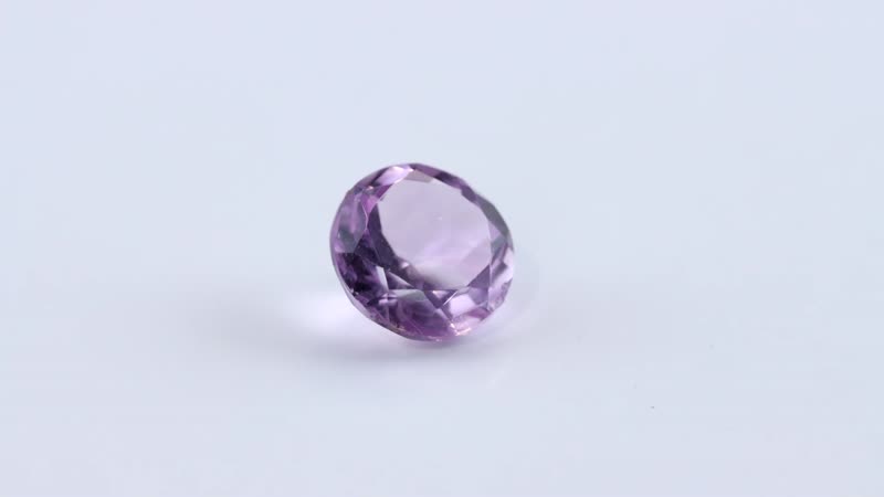 Rose De France Amethyst (Rnd 11 mm) 3.85 ctw