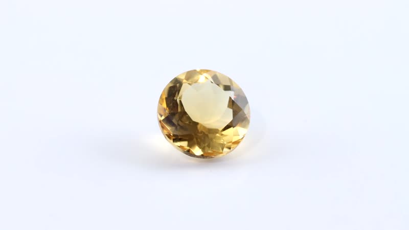 Premium Brazilian Citrine (Rnd 12 mm) 5.80 ctw