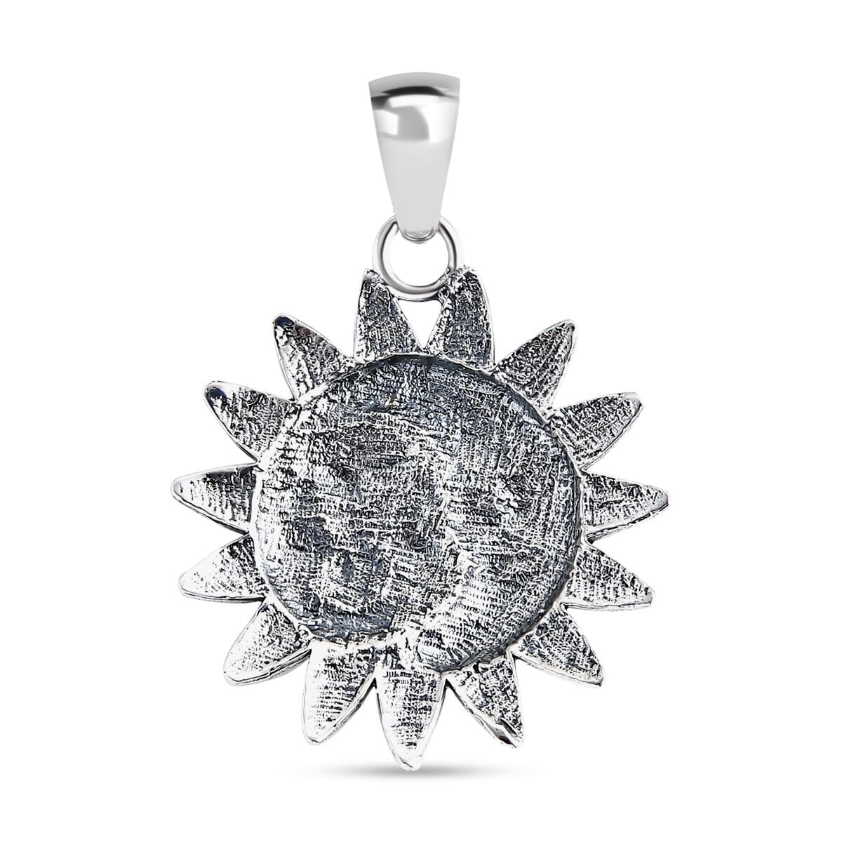 Bali Legacy Sun and Moon Pendant without Chain in Sterling Silver 4.75 Grams image number 4