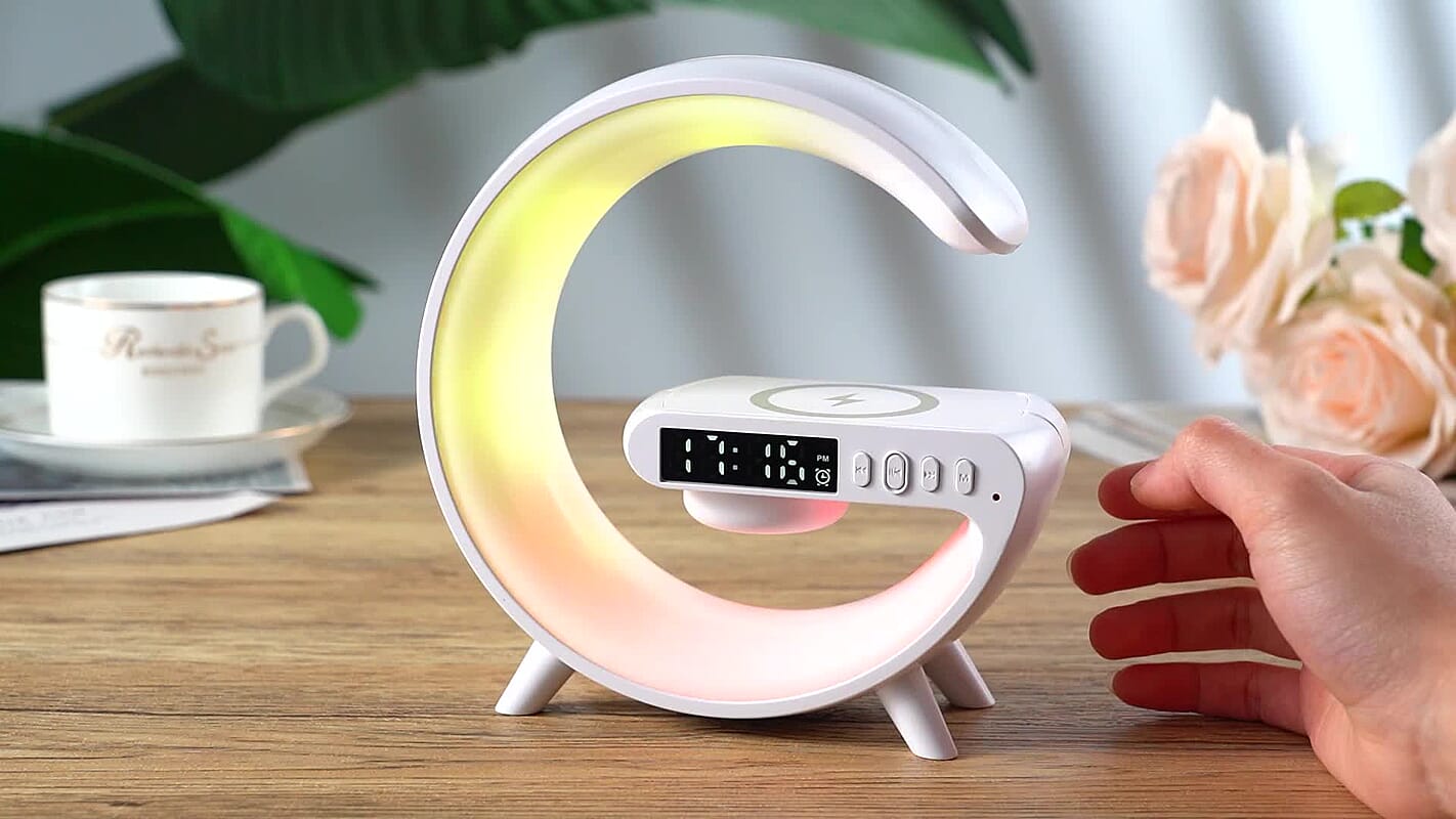 LED Wireless Charging Bluetooth Speaker