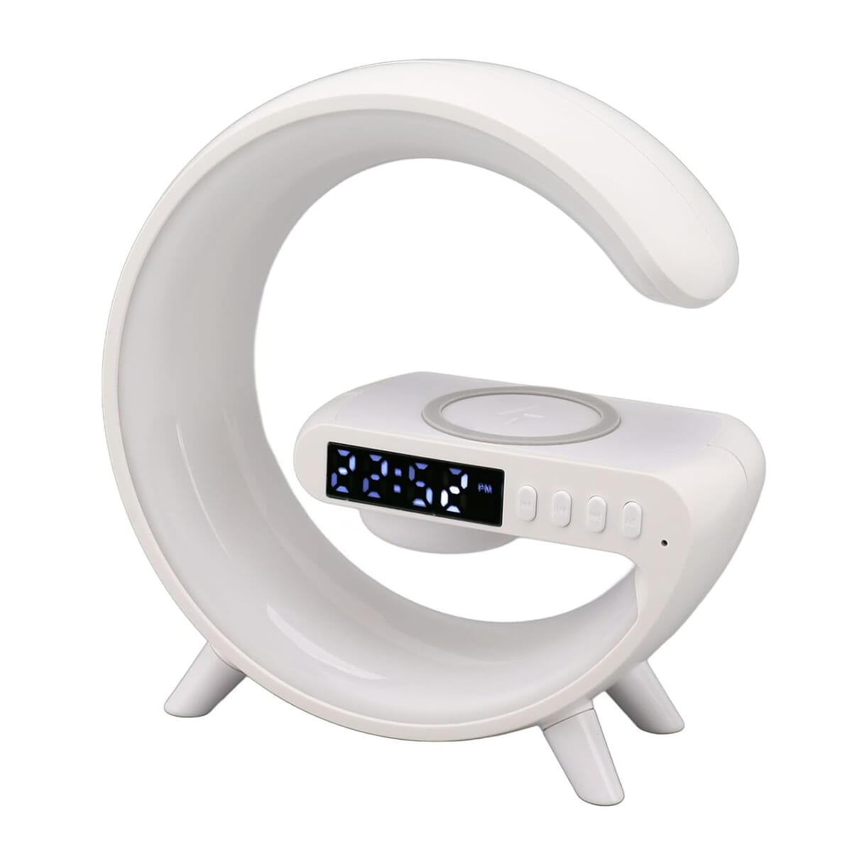 LED Wireless Charging Bluetooth Speaker image number 2