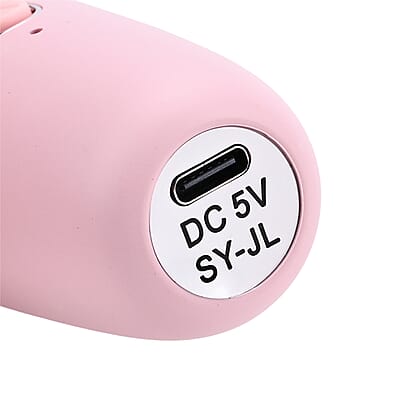 3pcs Bluetooth Karaoke Speaker with Colorful LED lights and 2pc Wireless Microphone - Pink