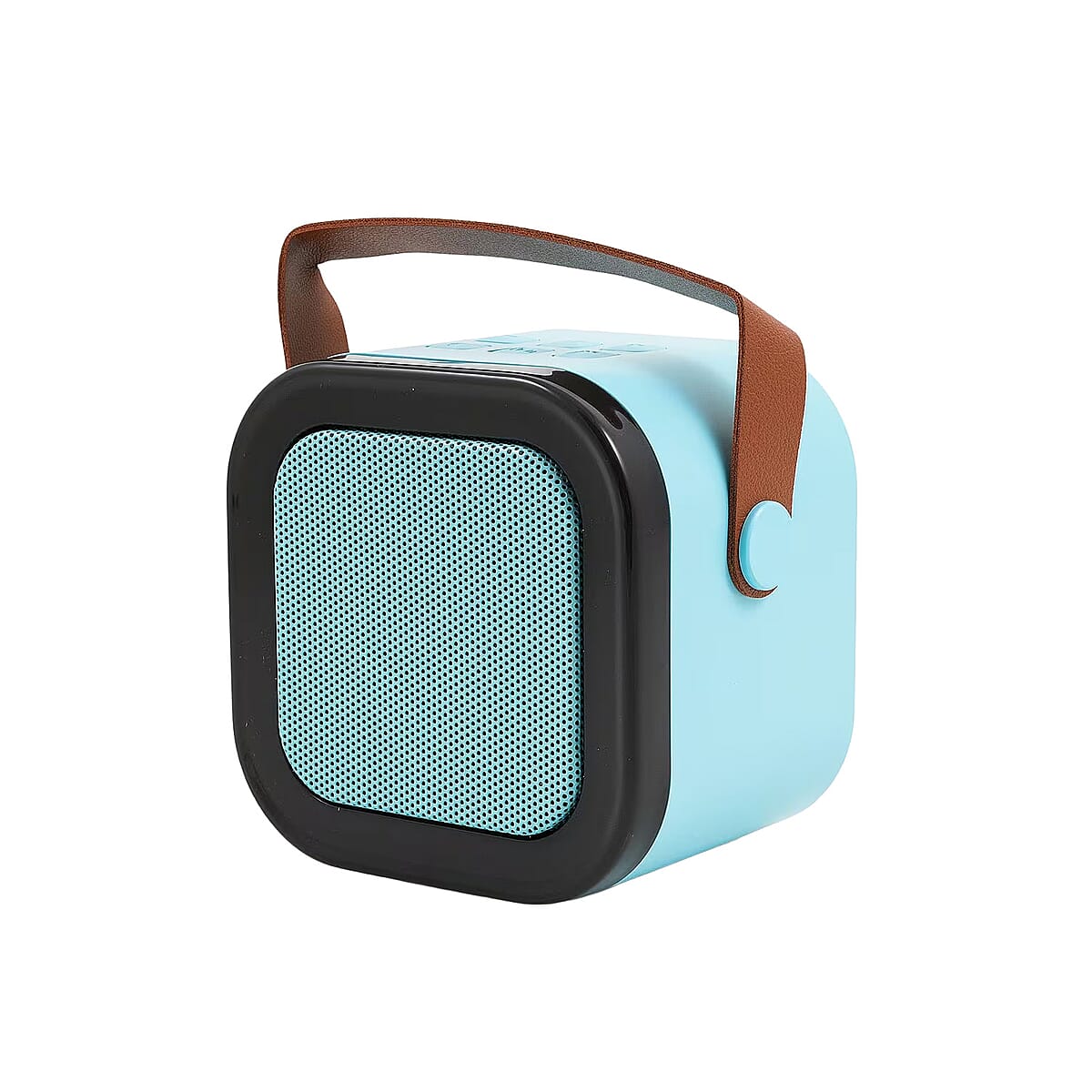 3pcs Bluetooth Karaoke Speaker with Colorful LED lights and 2pc Wireless Microphone - Green image number 1