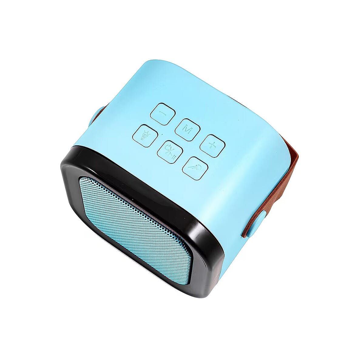 3pcs Bluetooth Karaoke Speaker with Colorful LED lights and 2pc Wireless Microphone - Green image number 6