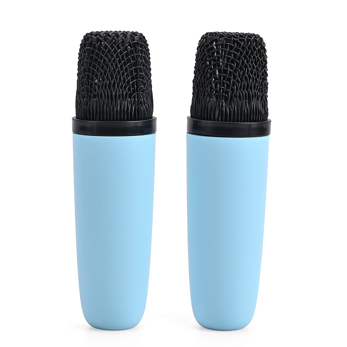 3pcs Bluetooth Karaoke Speaker with Colorful LED lights and 2pc Wireless Microphone - Green image number 7