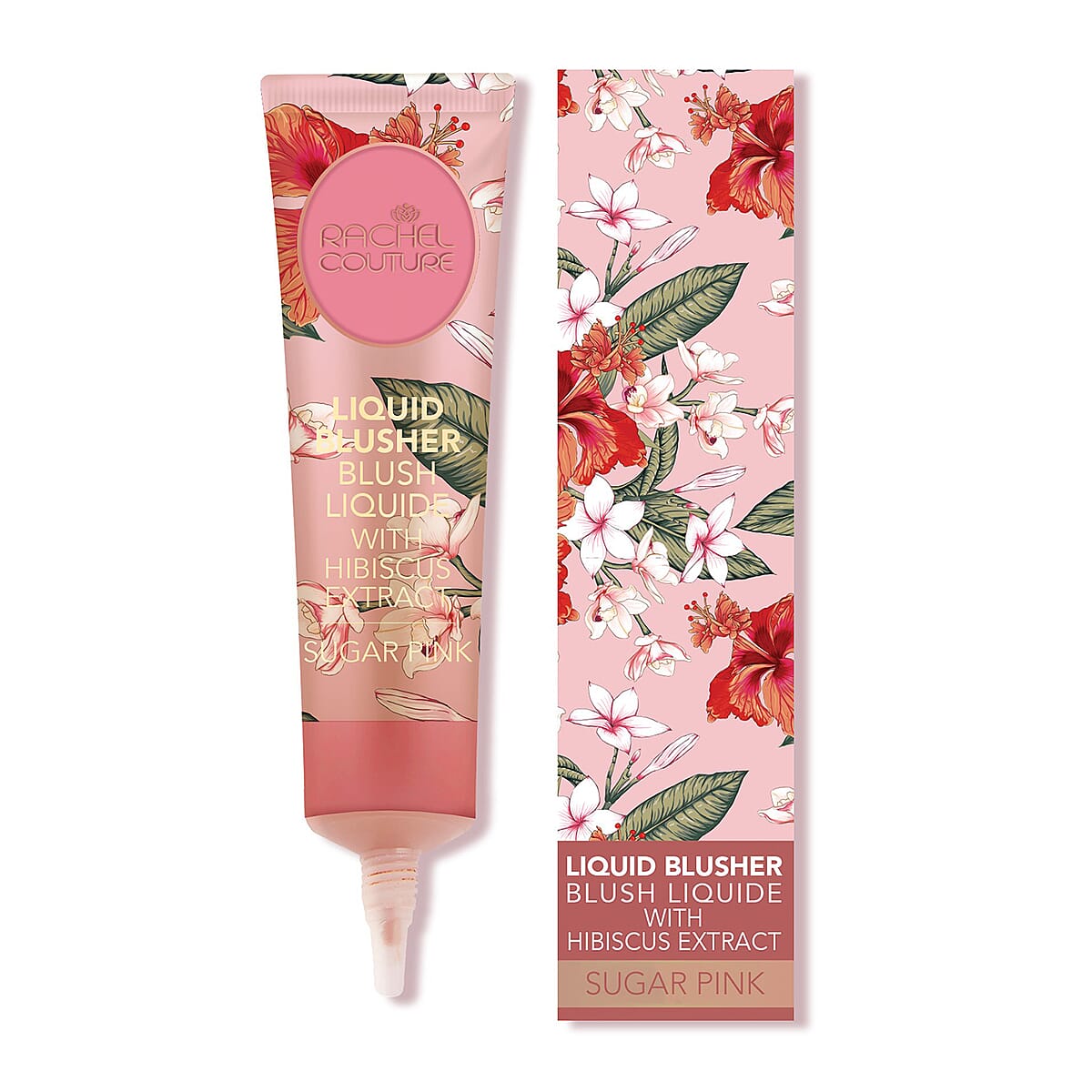 Rachel Couture Blush Liquid with Hibiscus Extract - Sugar Pink (Ships in 8-10 Days) image number 0