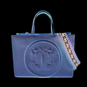 Global Generations Borsa Gold Vegan Leather Tote with Shoulder Strap