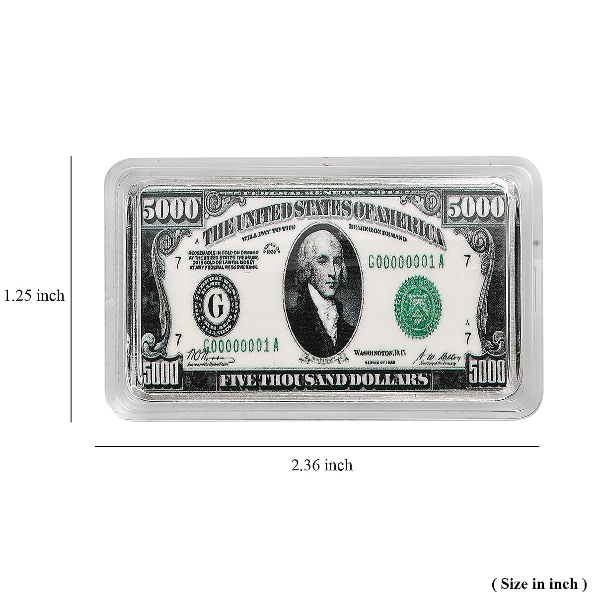 999.9 Fine Silver One Troy Ounce Bullion Currency Bar 31.1 Grams image number 4