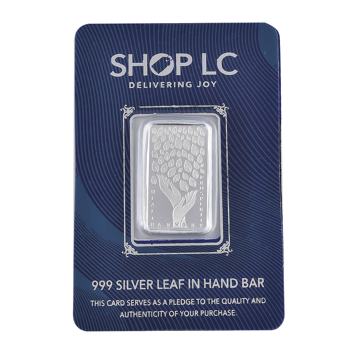 999.9 Fine Silver Leaf in Hand Bar 5 Grams image number 0